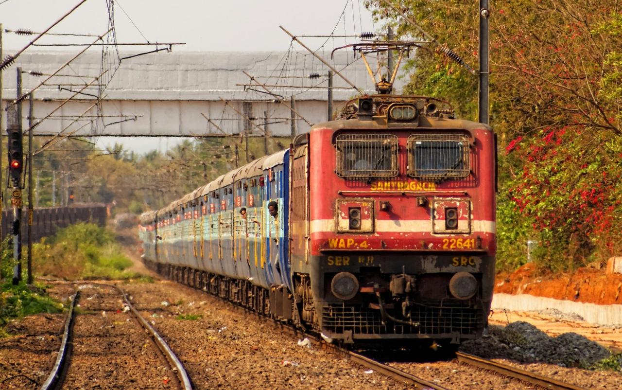 Download India Railroad Vehicle Train HD Wallpaper